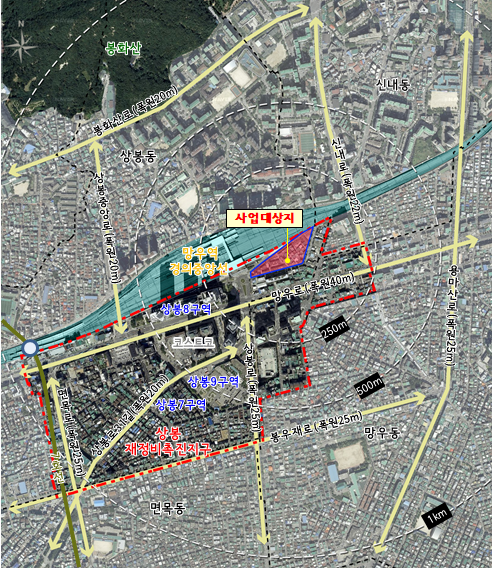 서울 망우역 역세권에 498가구 공동주택 짓는다