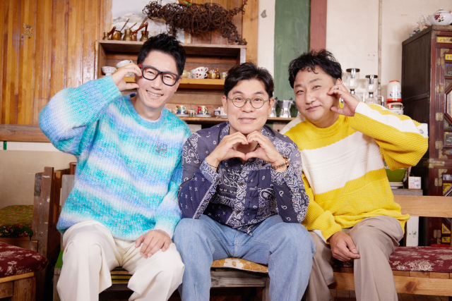 '여행의 맛' 지석진(좌측부터), 김용만, 김수용 / 사진=TV조선 제공