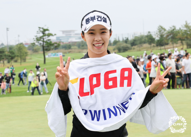 김수지. 사진 제공=KLPGA