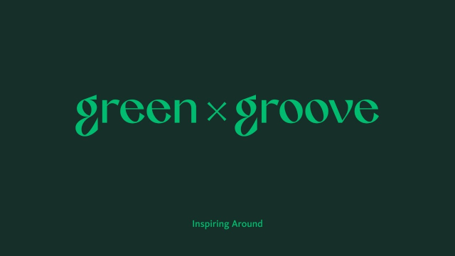 그린바이그루브(GREEN X GROOVE) 브랜드 로고/사진제공=롯데건설