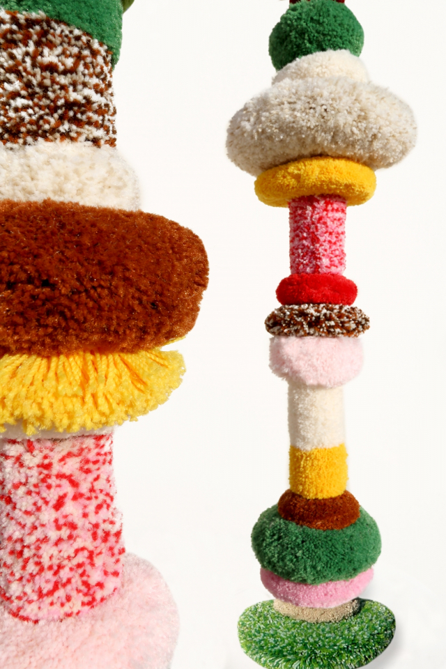 성영은, Scoops, 100-210cm, 5점, Textile Crafts, 2022