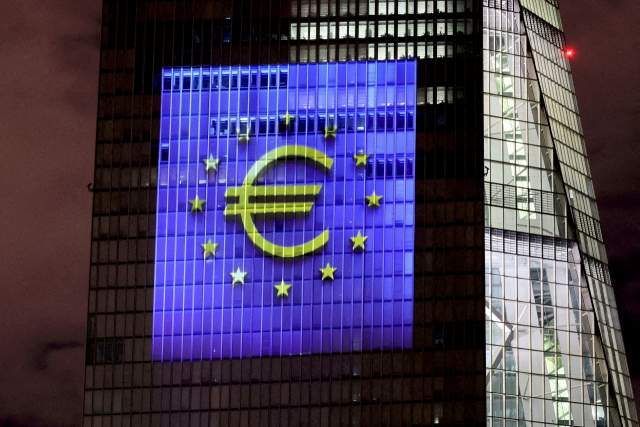 독일 프랑크푸르트에 있는 유럽중앙은행(ECB) 본점의 모습. 로이터연합뉴스