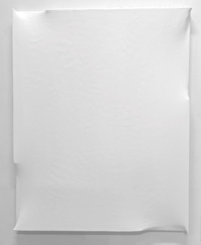 자하문로 299번지 소재 갤러리들의 연합전 '레 파리지앙'에 출품된 박인혁의 ‘하얀 풍경’