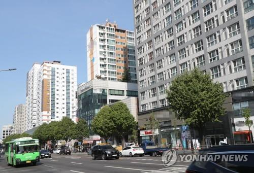 서울 도심 도시형생활주택의 모습./연합뉴스