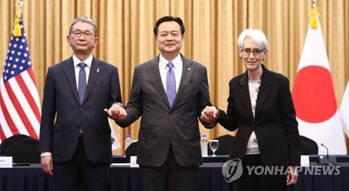 한미일 외교차관, 26일 日도쿄서 협의회…북핵 문제 논의