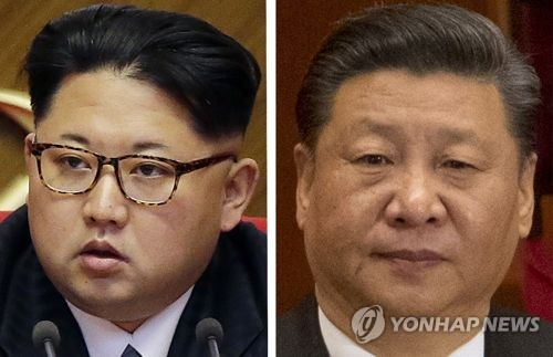 김정은 북한 국무위원장과 시진핑 중국 국가주석./연합뉴스