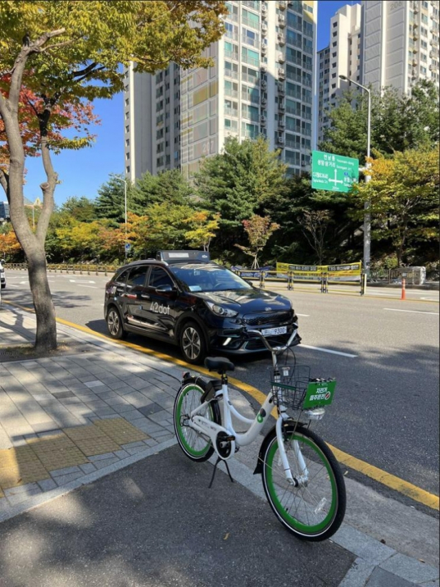 서울시, 연말까지 상암에서 자율차 타면 따릉이 쿠폰 증정