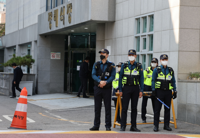 순천향대병원 장례식장 출입 통제./연합뉴스