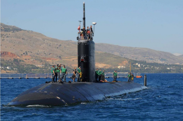 미국의 LA급 핵추진잠수함 아나폴리스함. 한미 핵공유를 추진시 LA급 잠수함을 우리 해군이 리스한 뒤 미국 핵탄두를 탑재하는 방안을 고려할 필요가 있다. 사진출처=나무위키