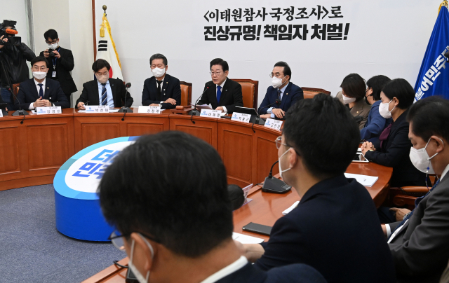 여론조사 등 당력 총동원…'이재명 예산' 밀어붙이기