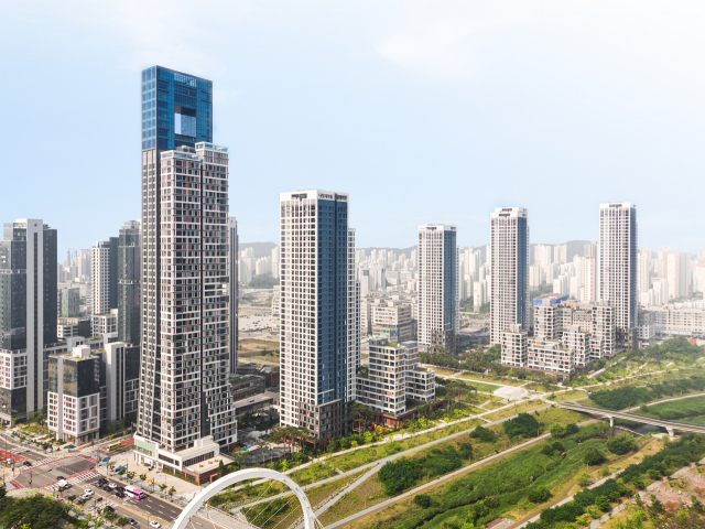 디에이건축이 ‘2022년 한국건축문화대상’에서 주택 부문 대상(대통령상)을 수상한 ‘세종 한신 더휴 리저브 I’. 사진 제공=디에이건축