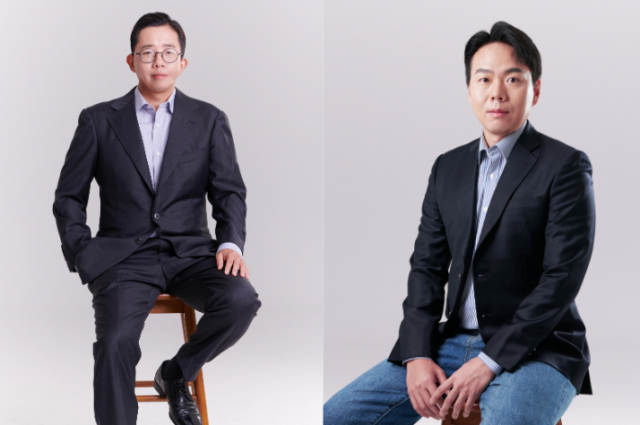 (왼쪽부터) 김승민 웨이브릿지 신임 COO, 강병하 공동 CIO/출처=웨이브릿지 제공.