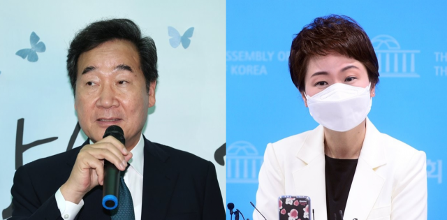 이낙연 더불어민주당 전 대표(왼쪽)와 이언주 전 국민의힘 의원(오른쪽). 연합뉴스