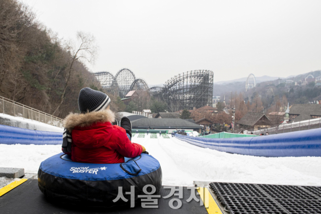 스노우 버스터의 패밀리 코스 모습. 사진 제공=에버랜드