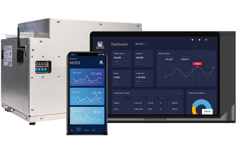 미국의 수질관리 스타트업인 케토스의 수질관리 솔루션 기기/사진제공=케토스