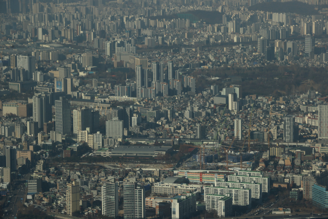 서울 시내 아파트 단지 모습. 연합뉴스