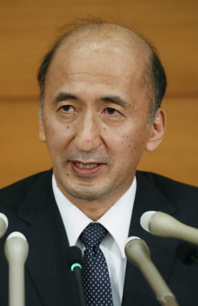 나카소 히로시 전 일본은행 부총재. EPA연합뉴스