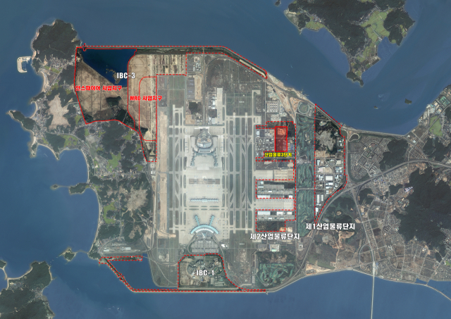 인천국제공항 ‘제2산업 물류단지 내 3단계 물류용지 위치도. 사진제공=인천경제자유구역청