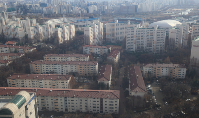 서울 양천구 목동 일대 아파트 단지들. 연합뉴스