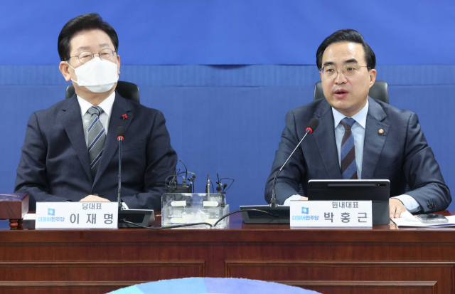 '무인기 용산비행'에…민주 '尹대통령 대국민 사과' 압박