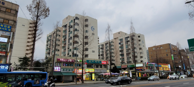 서울 노원구 상계동 일대의 한 재건축 단지 전경. 이덕연 기자
