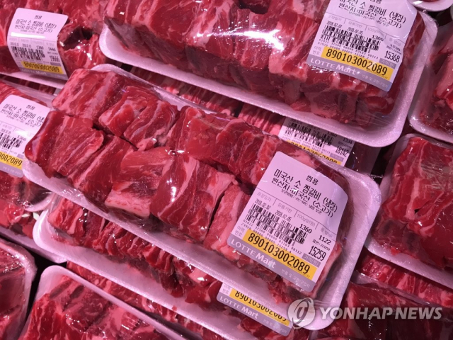 '미국산 소고기 최대 수출 시장은 한국'…2년 연속 수입 1위