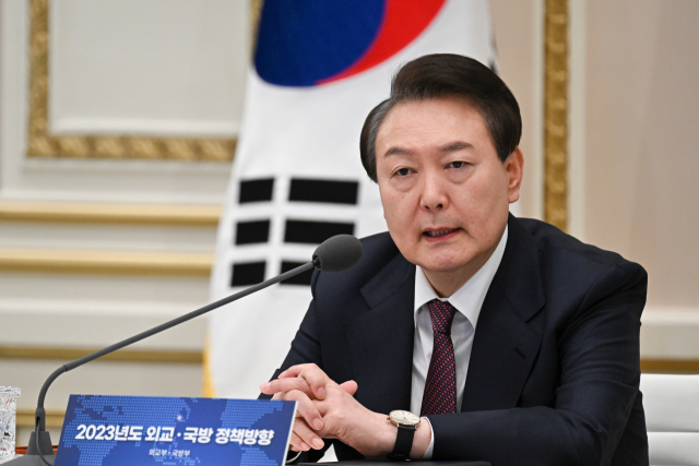 尹 '北 위협 압도적 대응'…한미, 내달 북핵 대비 훈련