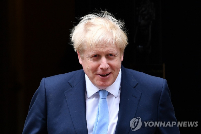 보리스 존슨 영국 총리. AFP=연합뉴스