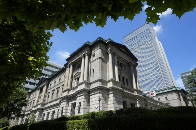 일본 도쿄에 있는 일본은행(BOJ) 본점의 모습. AP연합뉴스