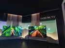 LG전자 CES 2023 전시관에 마련된 LG OLED 8K TV. 사진제공=LG전자