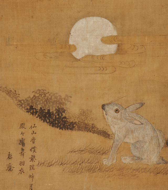 국립중앙박물관에서 만날 수 있는 계묘년의 상징인 '둥근 달을 바라보는 토끼' /사진제공=국립중앙박물관
