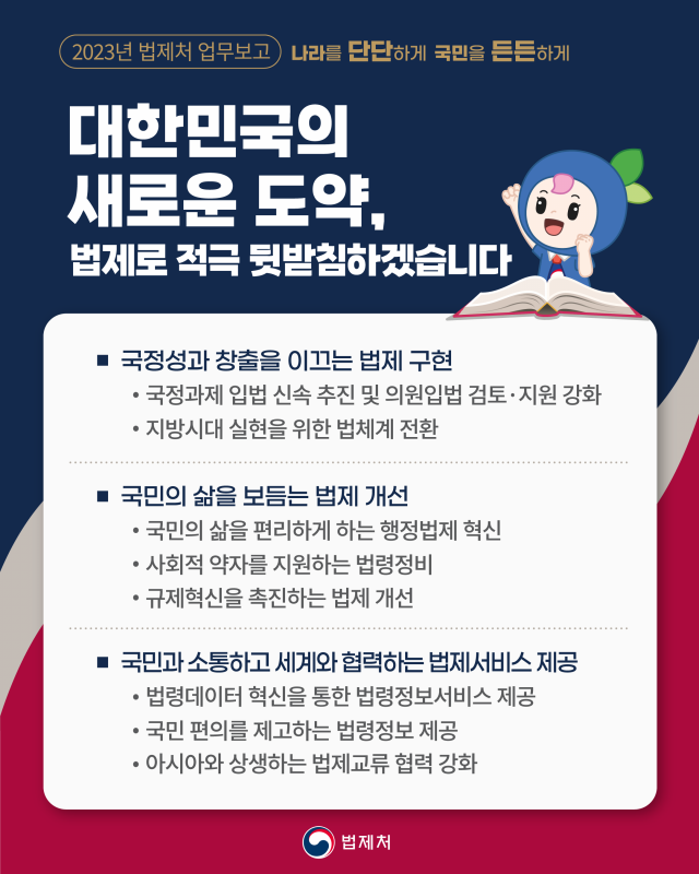 법제처 '尹정부 3대개혁 속도내도록 국회 입법과정 원스톱 지원'