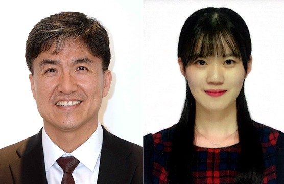 조광현(왼쪽) 교수와 김남희 박사과정생