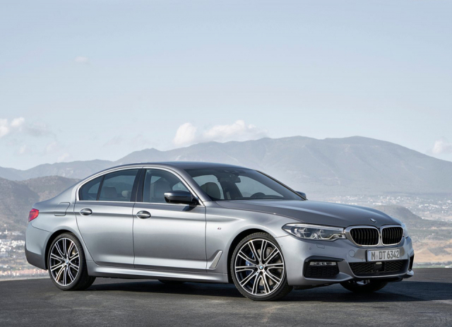 1월에 국내에서 가장 많이 팔린 수입차 브랜드인 BMW 5 시리즈. 사진제공=BMW코리아