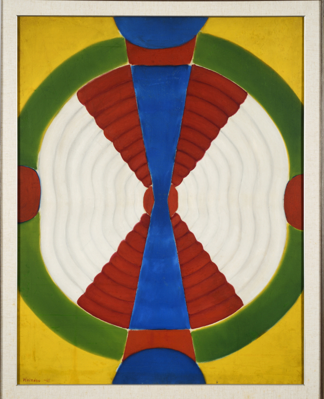 학고재갤러리가 프리즈LA에서 선보이는 하인두의 1969년작 '윤(輪)' /사진제공=학고재갤러리