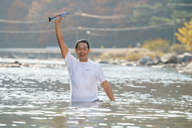 물에 빠진 박성웅…고난도 수중 연기 도전 '웅남이'