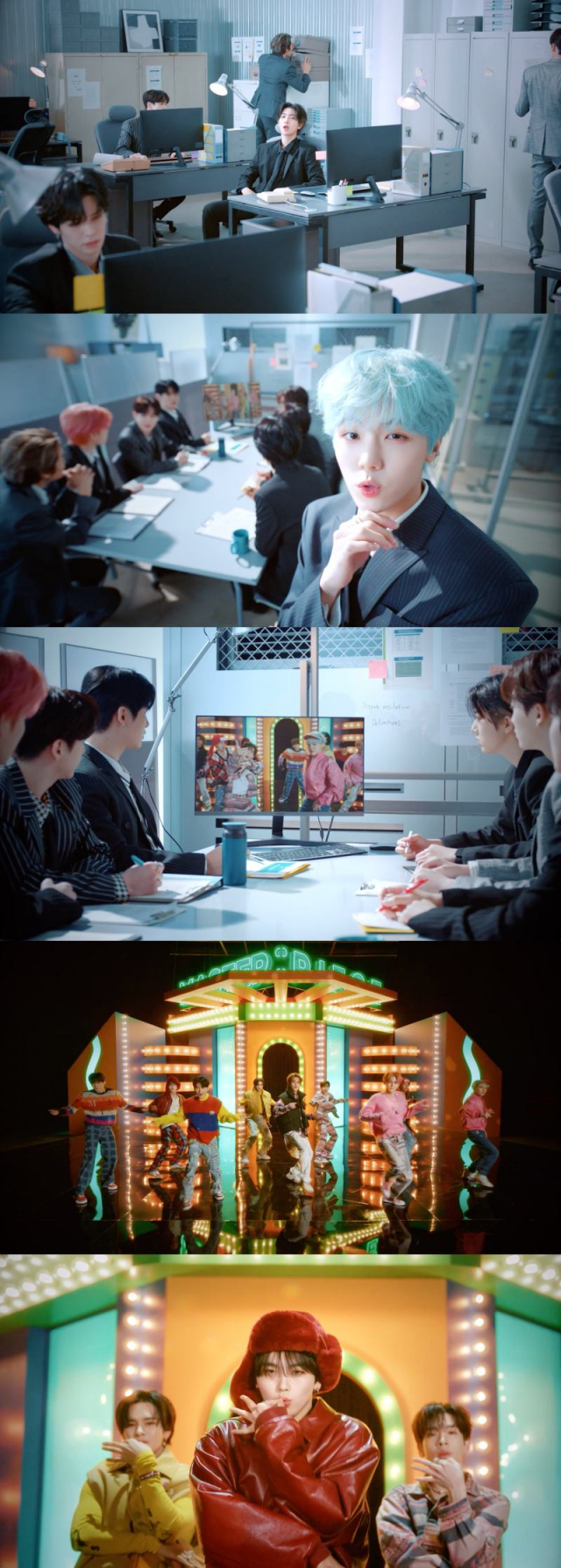/ 사진=크래비티 미니 5집 타이틀곡 '그루비' 뮤직비디오 캡처