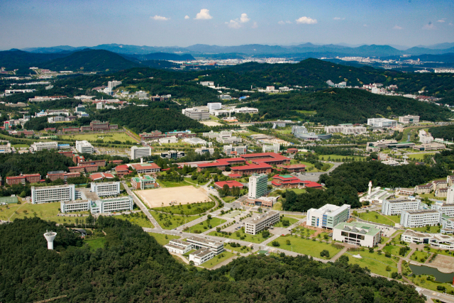 KAIST, 정부출연연구원 등이 자리잡고 있는 대덕연구개발특구. 사진제공=대전시