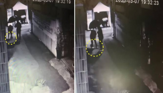 무아즈 라자크 경북대 무슬림커뮤니티 미디어 대표가 공개한 CCTV 영상. 페이스북