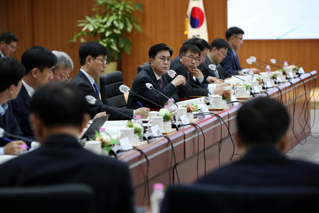 김태흠 충남도지사가 제1차 경제상황점검회의를 주재하고 있다. 사진제공=충남도