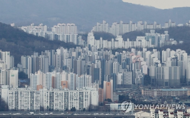 서울 아파트 밀집 지역./연합뉴스