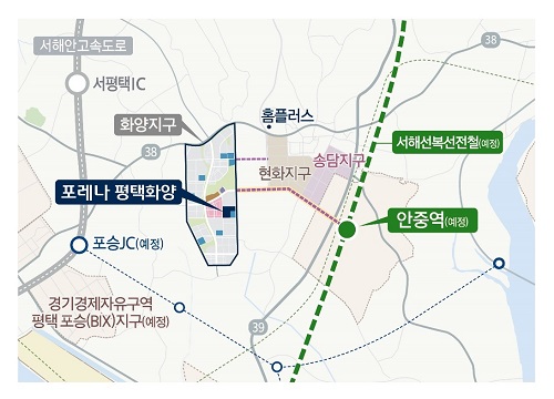 기업투자로 인구 증가 평택시…포레나 평택화양 선착순 눈길