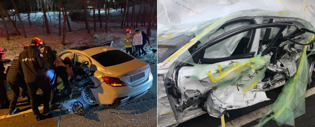 지난 1월 26일 시흥시 정왕동 옥구공원 앞 삼거리에서 음주 운전 차량으로 인해 6중 추돌사고가 발생했다. 인스타그램 ‘imzeolmi’ 갈무리