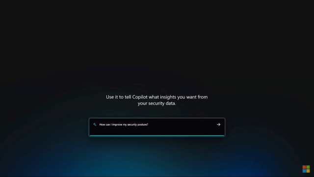 마이크로소프트의 시큐리티 코파일럿 프롬프트 바. 사진 제공=마이크로소프트