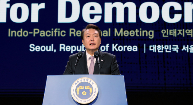 尹 “민주·자유 위협하는 부패, 초국가적 차원 강력 대처해야”