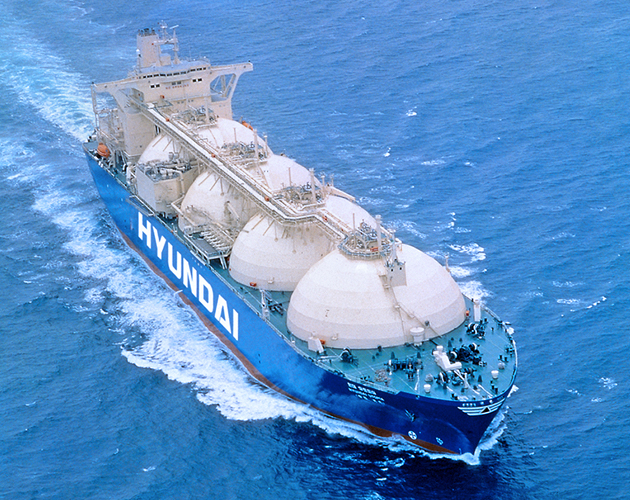 현대LNG해운의 액화천연가스(LNG) 운송 선박. 사진 제공=현대LNG해운