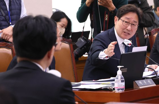 박범계 더불어민주당 의원. 연합뉴스