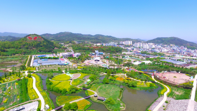 28일~5월 7일까지 열리는 제25회 함평나비대축제장 전경. 사진 제공=함평군