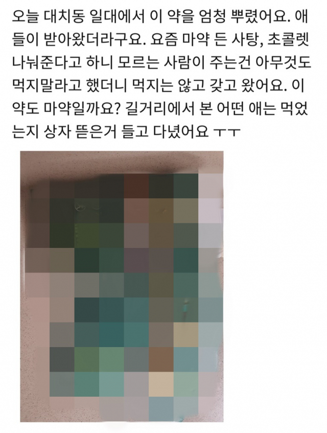 대치동 학부모 커뮤니티 댓글 캡처. 사진 제공=독자 제보