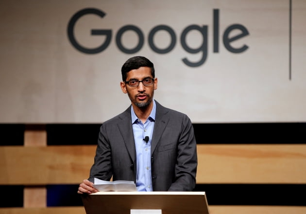 순다르 피차이 구글 최고경영자(CEO).